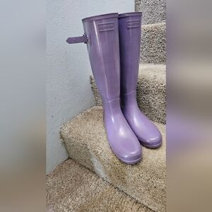 Hunter Lavender Women's Rain Boots
